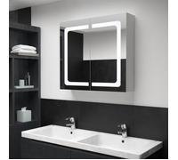 vidaXL Armoire de Salle de Bain à Miroir LED Armoire à LED Murale Armoire de Rangement Chambre à Coucher Maison Intérieur 285123