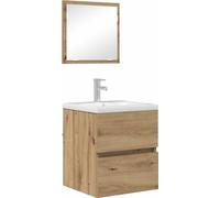 vidaXL Armoire de salle de bain Artisan chêne 41 x 38.5 x 45 cm Bois composite