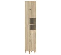 vidaXL Armoire de Salle de Bain avec Étagère Ouverte ALKMAAR