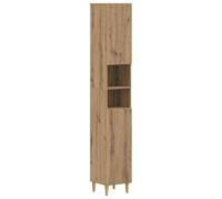 vidaXL Armoire de Salle de Bain avec Étagère Ouverte ARNHEM
