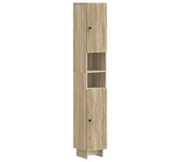 vidaXL Armoire de Salle de Bain avec Étagère Ouverte Ede Chêne Sonoma