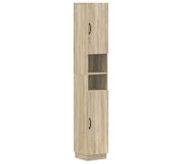 vidaXL Armoire de Salle de Bain avec Étagère Ouverte HOORN
