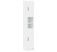 vidaXL Armoire de Salle de Bain avec Étagère Ouverte Utrecht Blanc