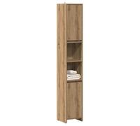 vidaXL Armoire de salle de bain chêne artisanal 30x30x183,5 cm 856065
