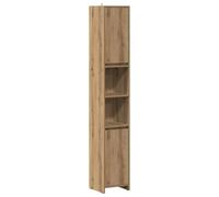 vidaXL Armoire de salle de bain chêne artisanal 30x30x183,5 cm