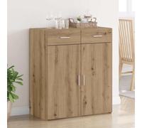 vidaXL Armoire de salle de bain chêne artisanal 80 x 42,5 x 93,5 cm Bois composite