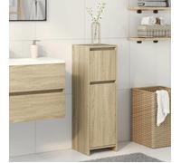 vidaXL Armoire de salle de bain Chêne sonoma 30x30x95 cm Aggloméré, armoire, armoire de bain, meuble de salle de bain, 849607