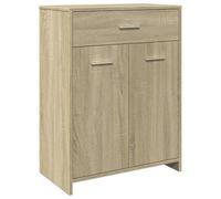 Vidaxl Armoire De Salle De Bain Chêne Sonoma 60x33x80 Cm Aggloméré