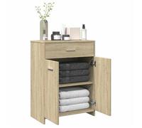 Vidaxl Armoire De Salle De Bain Chêne Sonoma 60x33x80 Cm Aggloméré