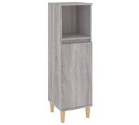 vidaXL Armoire salle de bain sonoma gris 30x30x100 cm 819810