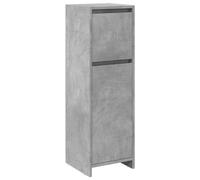 vidaXL Armoire de salle de bain Gris béton 30 x 30 x 95 cm Aggloméré