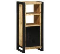 vidaXL Armoire de Salle de Bain Marron Bois de Mangue Massif, Rangement de Salle de Bain Moderne, Cabinet Rectangulaire, Organisateur Élégant, Design Fonctionnel, Étagère Minimaliste