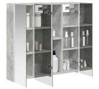 vidaXL Armoire de salle de bain miroir, 73,5 x 15,5 x 70 cm, rectangulaire, design moderne avec des solutions de stockage optimisées pour les petits espaces, organisation élégante et fonctionnelle