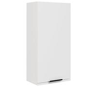 vidaXL Armoire de Salle de Bain Murale Armoire de Toilette Suspendue Meuble de Rangement Meuble de Salle de Bain Intérieur Blanc 32x20x67 cm