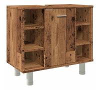 vidaXL Armoire de salle de bain Vieux bois 60x32x53,5 cm