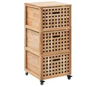 vidaXL Armoire de salle de bains 41 x 41 x 91 cm Bois de noyer massif