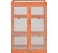 vidaXL Armoire de serre en bois 75x47x109 cm