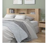 vidaXL Armoire de tête de lit 811955 Chêne sonoma 200x18,5x104,5 cm