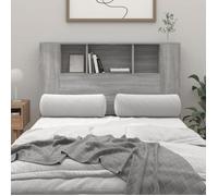 vidaXL Armoire de tête de lit Sonoma gris 120x18,5x104,5 cm 817268