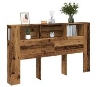 Vidaxl Armoire De Tête De Lit Vieux Bois 180x18,5x102,5 Cm Multicolore