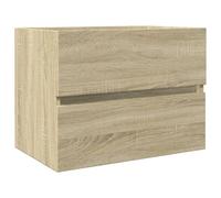 vidaXL Armoire d'évier 849636 Chêne sonoma 60x38,5x45 cm Aggloméré