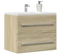 Vidaxl Armoire D'évier Chêne Sonoma 60x38,5x48 Cm Aggloméré Multicolore