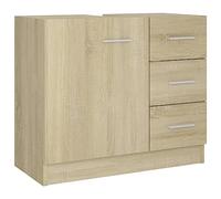 vidaXL Armoire d'évier Chêne Sonoma 63x30x54 cm Bois d'ingénierie