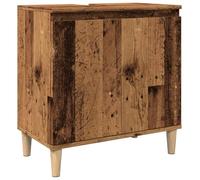 vidaXL Armoire d'évier Vieux Bois 58x33x60 cm Bois d'ingénierie