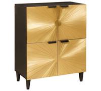 vidaXL Armoire en bois pour rangement dans le salon, meubles d'organisation domestique, unité rectangulaire pour décoration intérieure, organisateur moderne et fonctionnel