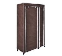 vidaXL Armoire en tissu brun