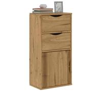 vidaXL Armoire latérale avec tiroirs ODDA 40x24x79 cm bois massif pin, armoire, buffet, meuble de rangement de cuisine, 4103597