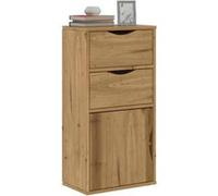 vidaXL Armoire latérale avec tiroirs ODDA 40x24x79 cm bois massif pin, armoire, buffet, meuble de rangement de cuisine, 4103597
