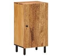 vidaXL Armoire Latérale, Buffet avec Pieds, Meuble de Rangement, Organisateur de Salon Salle de Bain, Moderne, Bois Massif d'Acacia