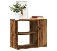 vidaXL Armoire d'appoint imitation vieux bois 60x30x50 cm Bois d'ingénierie Marron