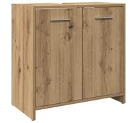 vidaXL Armoire lavabo de Salle de Bain chêne Artisanal 60x33x60 cm