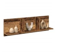 Vidaxl Armoire Murale 100x16,5x30 Cm Vieux Bois Bois D'ingénierie Multicolore