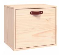 Vidaxl Armoire Murale 40x30x35 Cm Bois De Pin Massif Marron