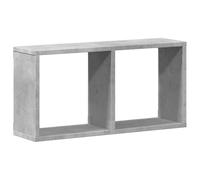 vidaXL Armoire Murale 60x16x30 cm Gris béton Bois d'ingénierie