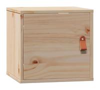 Vidaxl Armoire Murale 31,5x30x30 Cm Bois De Pin Massif Multicolore