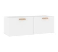 Vidaxl Armoire Murale Blanc 100x36,5x35 Cm Bois D'ingénierie Multicolore