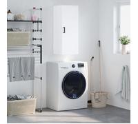 vidaXL Armoire murale blanche 34,5 x 34 x 90 cm