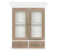 vidaXL Armoire murale blanc 49x22x59 cm Bois composite