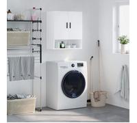 vidaXL Armoire murale blanc 60x31x70 cm bois d'ingénierie 829924