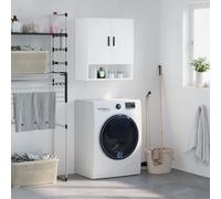 Vidaxl Armoire Murale Blanc 60x31x70 Cm Bois D'ingénierie Blanc
