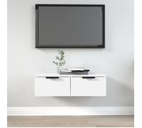 vidaXL Armoire murale blanche 68x30x20 cm bois d'ingénierie 811394