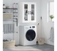 Vidaxl Armoire Murale Blanc 69,5x34x90 Cm Multicolore