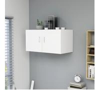 vidaXL Armoire murale Blanc 80 x 39 x 40 cm Aggloméré