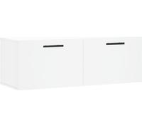 vidaXL Armoire murale blanche 100x36,5x35 cm Bois composite