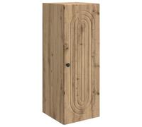 vidaXL Armoire Murale Chêne Artisanal 33 x 34,5 x 90 cm, Salon, Rangement Mural Vintage, Placard intérieur rectangulaire, Organisateur Pratique, Bois reconstitué