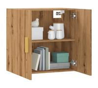 Vidaxl Armoire Murale Chêne Artisanal 60x31x60 Cm Bois D'ingénierie Marron